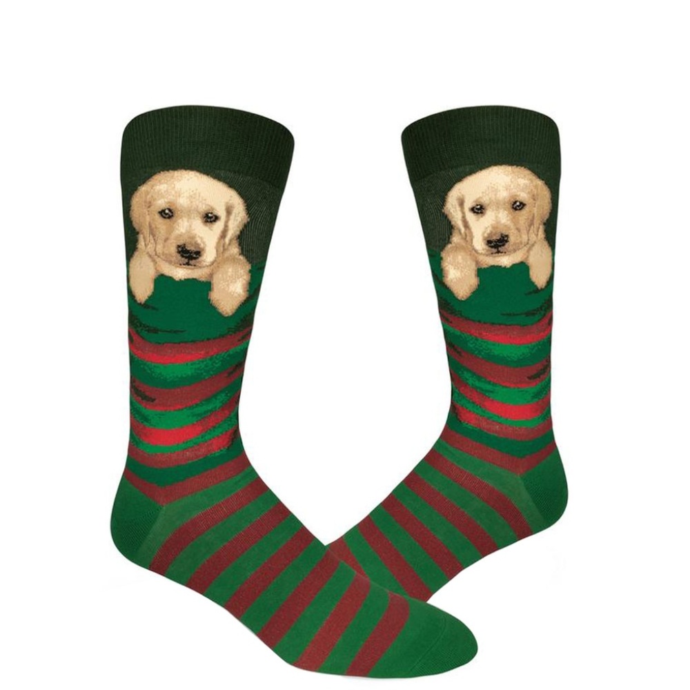 Men's Stocking Pupper Crew Socks